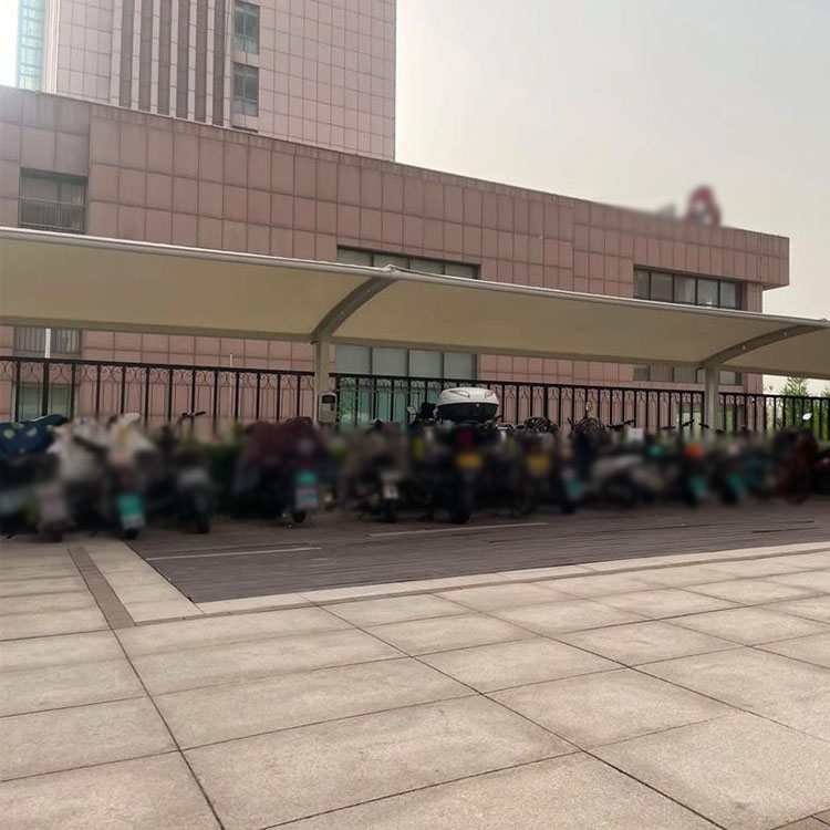 临夏县膜结构电动车棚